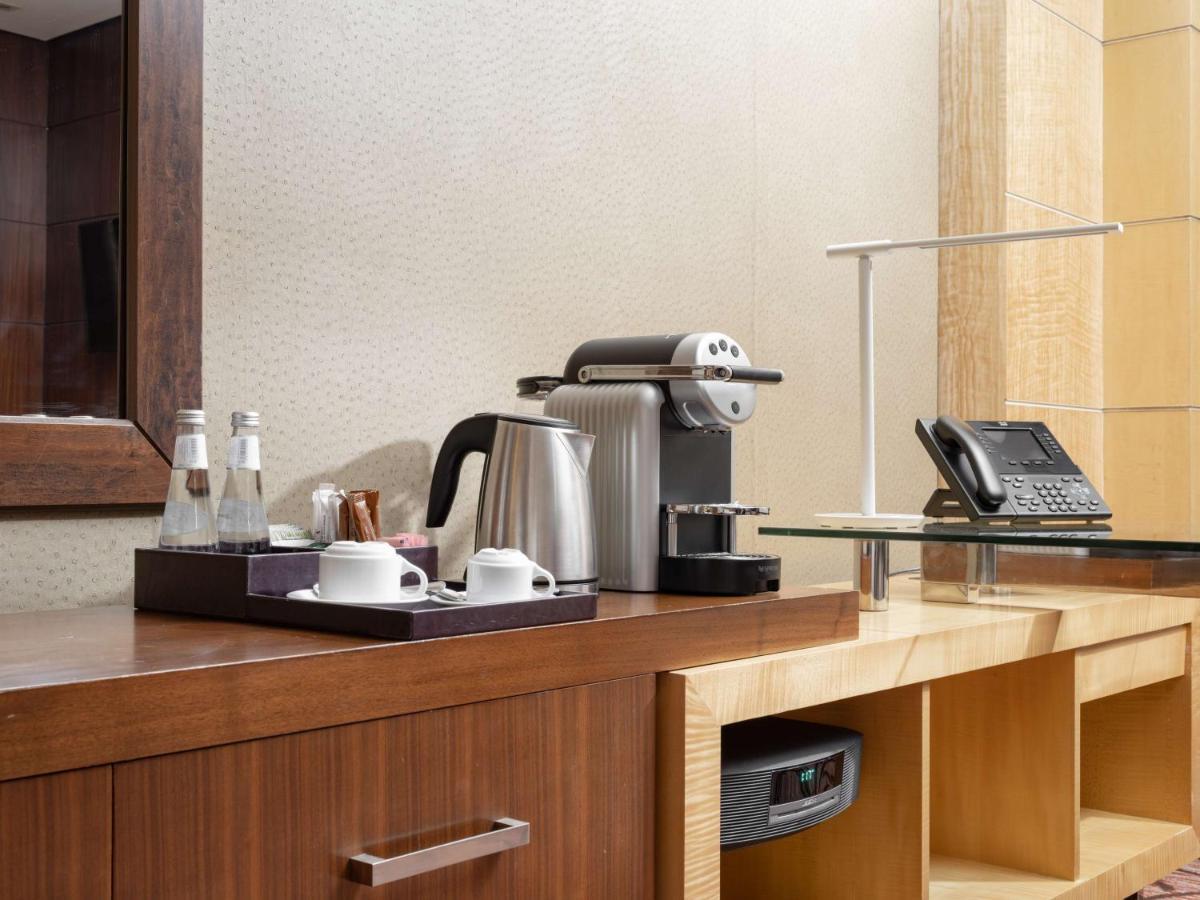 The Venue Jeddah Corniche Hotel Екстериор снимка A Nespresso machine in a hotel room